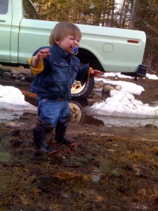 Muddy Parker Loves the mud until the fall, then hates the mud...